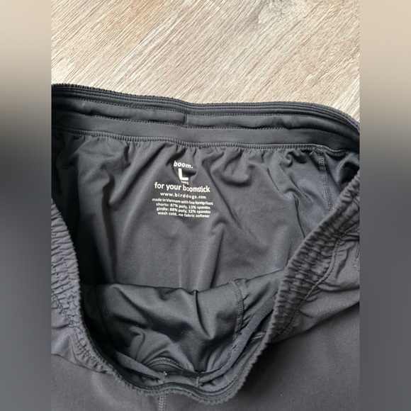 Bird Dogs Athletic Shorts Long For Your Broomstick Shorts Mens Size L Black - Picture 7 of 10